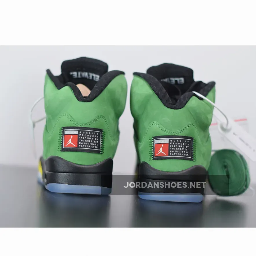 Air Jordan 5 SE "Oregon Ducks" Apple Green/Black/Yellow Strike Air Jordan 5 SE "Oregon Ducks" Apple Green/Black/Yellow Strike