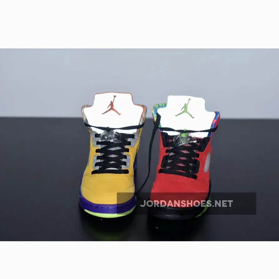 Air Jordan 5 "What The" Varsity Maize/Court Purple-Ghost Green-Solar Orange Air Jordan 5 "What The" Varsity Maize/Court Purple-Ghost Green-Solar Orange