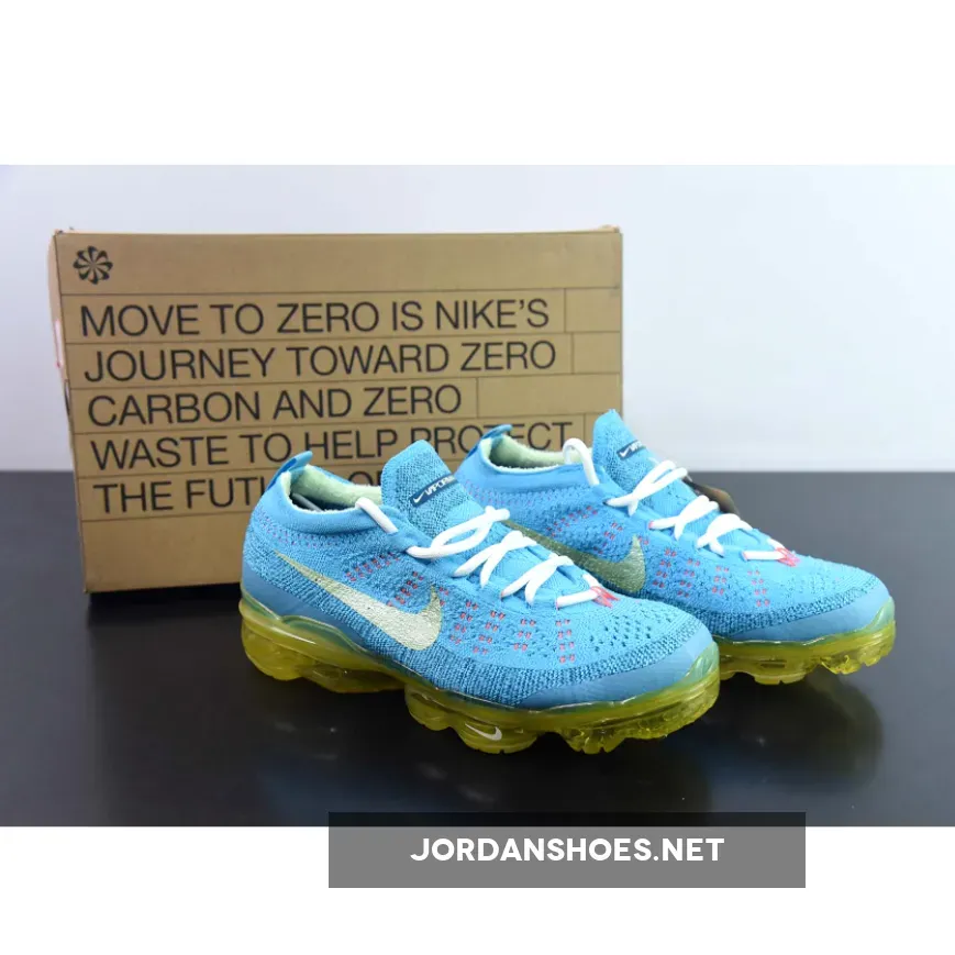 Air VaporMax 2023 "Baltic Blue" Flyknit Blue / Citron