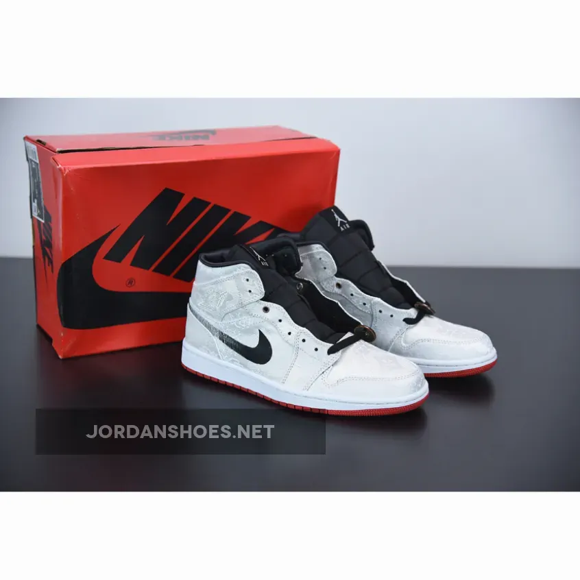 CLOT x Air Jordan 1 Mid "Fearless"