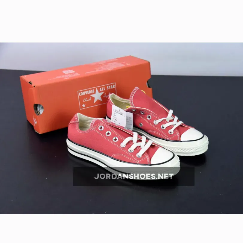 Converse Chuck 70 Vintage Low Canvas Rhubarb Pie/Egret/Black