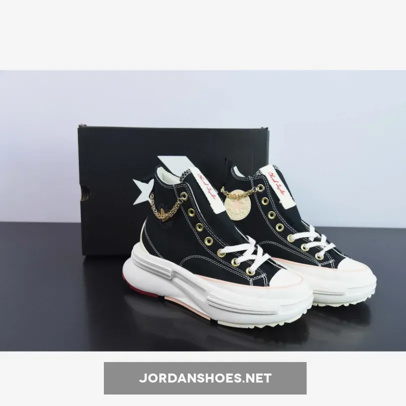 Converse Run Star Legacy CX Platform High Gold Chain Black