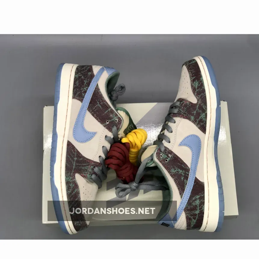 Crenshaw Skate Club x Nike SB Dunk Low Brown Blue Crenshaw Skate Club x Nike SB Dunk Low Brown Blue