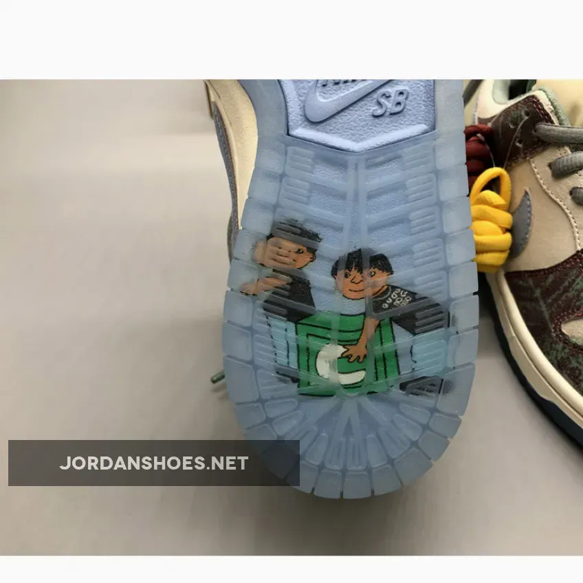 Crenshaw Skate Club x Nike SB Dunk Low Brown Blue Crenshaw Skate Club x Nike SB Dunk Low Brown Blue