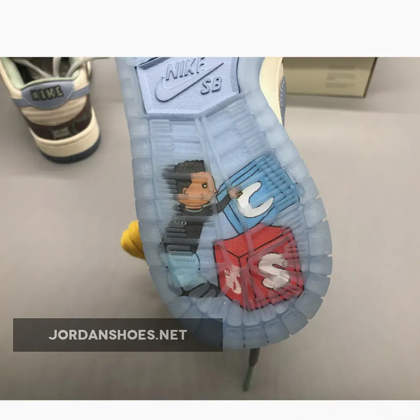 Crenshaw Skate Club x Nike SB Dunk Low Brown Blue Crenshaw Skate Club x Nike SB Dunk Low Brown Blue