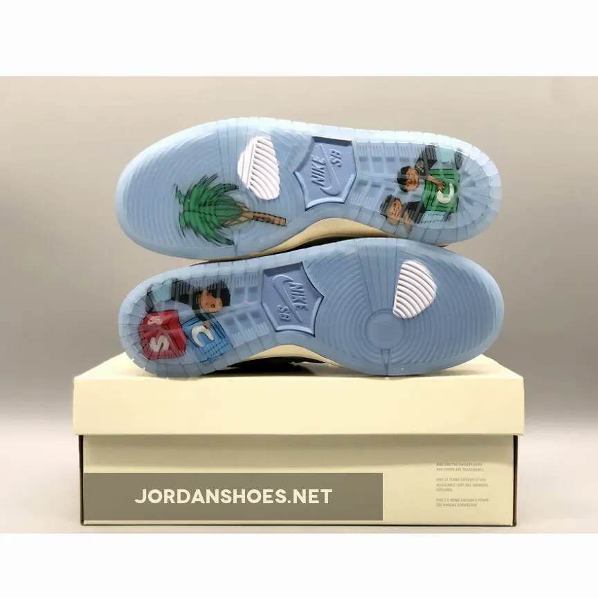 Crenshaw Skate Club x Nike SB Dunk Low Brown Blue Crenshaw Skate Club x Nike SB Dunk Low Brown Blue