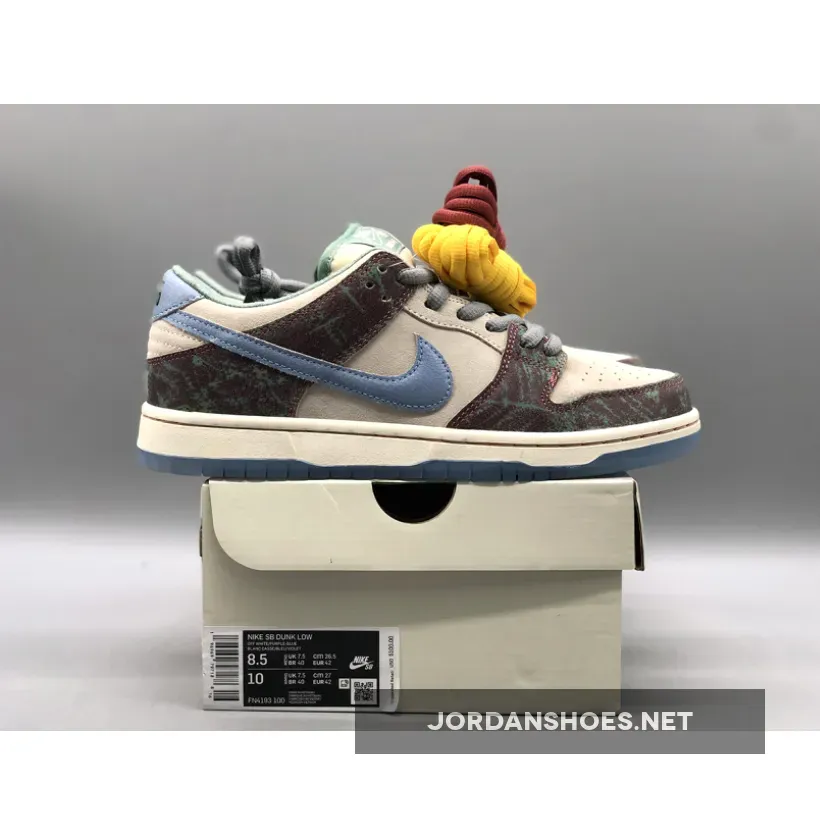 Crenshaw Skate Club x Nike SB Dunk Low Brown Blue Crenshaw Skate Club x Nike SB Dunk Low Brown Blue
