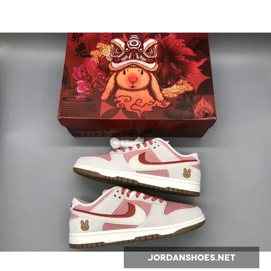 Custom Nike Dunk Low ‘Year of the Rabbit’ 85 Double Swooshes Custom Nike Dunk Low ‘Year of the Rabbit’ 85 Double Swooshes