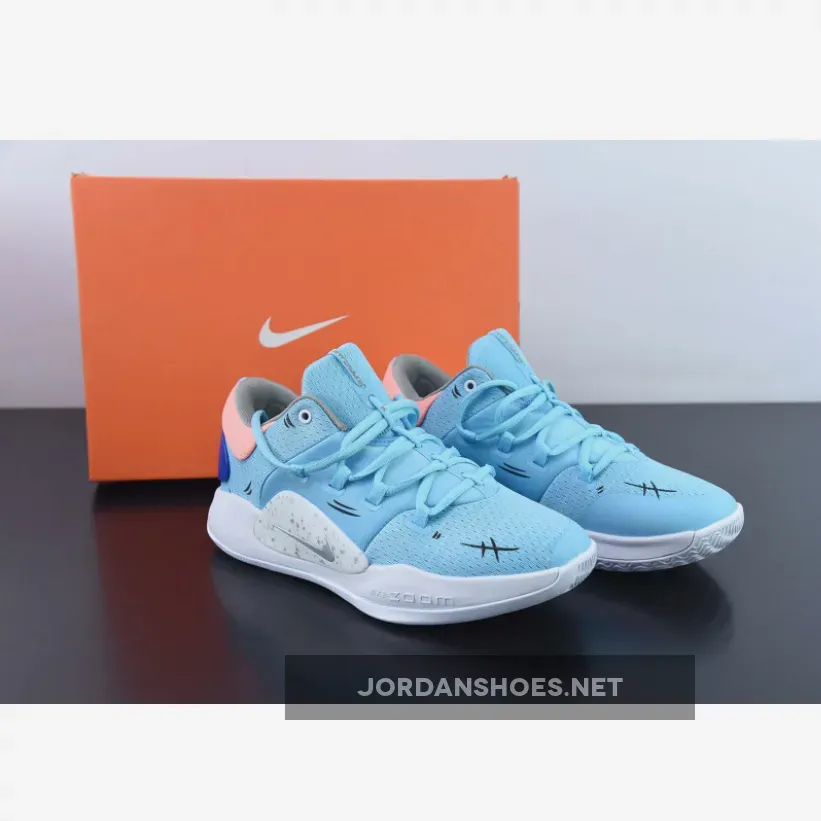 Custom Nike Hyperdunk X Low TB Blue White