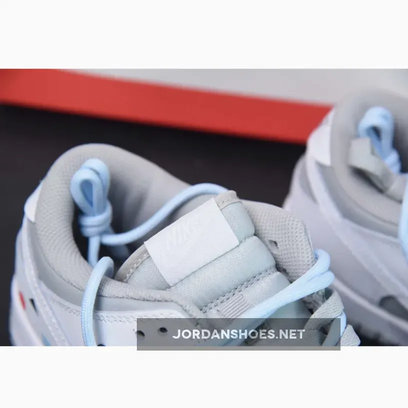 Custom Nike SB Dunk Low White Cool Grey Custom Nike SB Dunk Low White Cool Grey