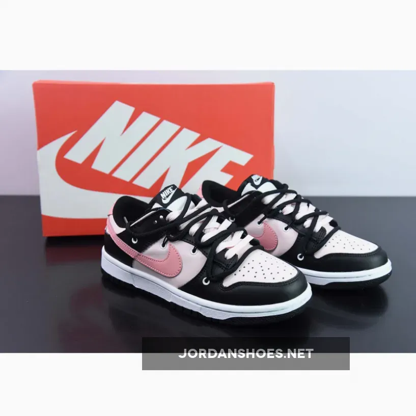 Custom Nike WMNS Dunk Low White/Coconut Milk-Brown