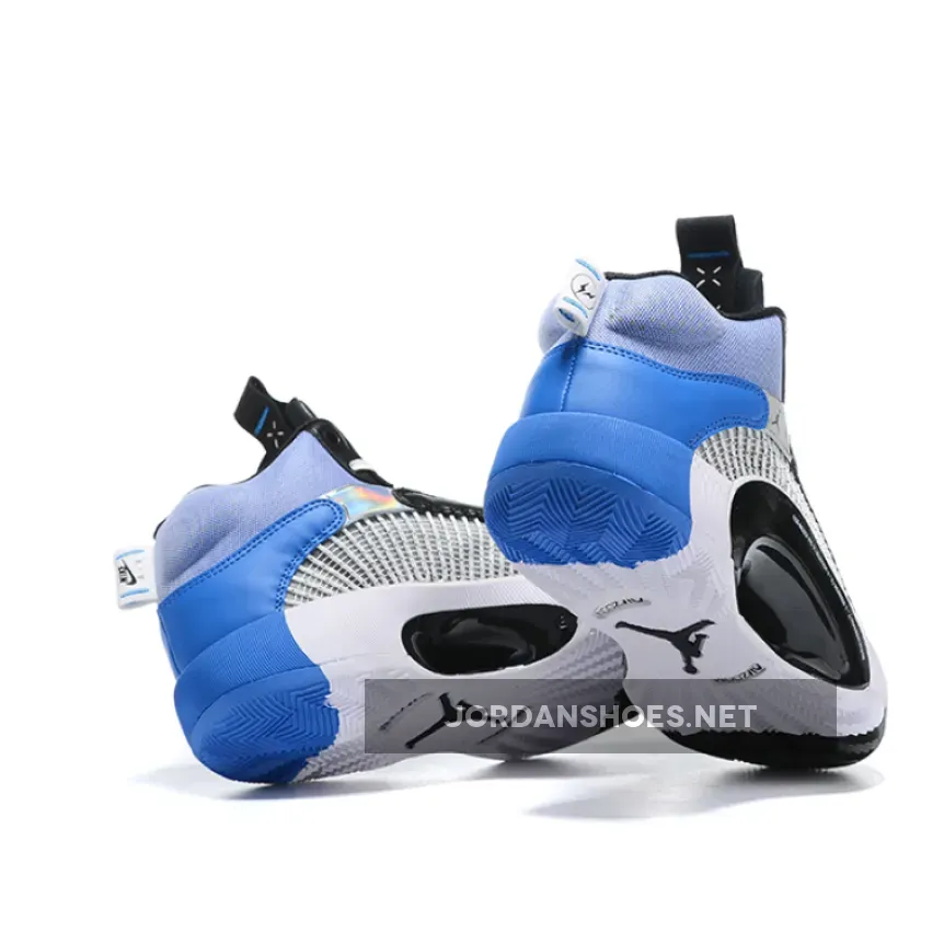 Fragment x Air Jordan 35 White/Black-Sport Blue Fragment x Air Jordan 35 White/Black-Sport Blue