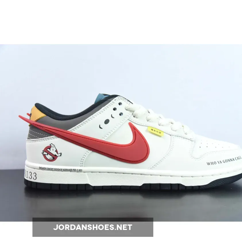 Ghostbusters x Nike Dunk Low Sail Red Ghostbusters x Nike Dunk Low Sail Red