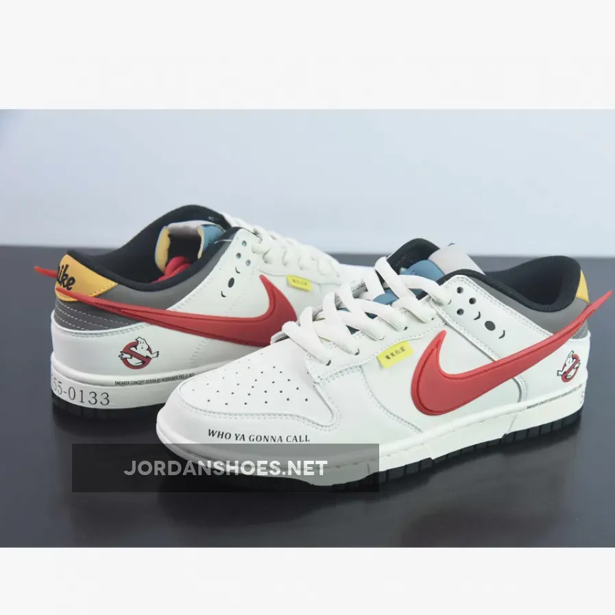 Ghostbusters x Nike Dunk Low Sail Red Ghostbusters x Nike Dunk Low Sail Red