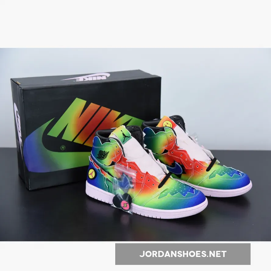 J Balvin x Jordan 1 High OG Multi