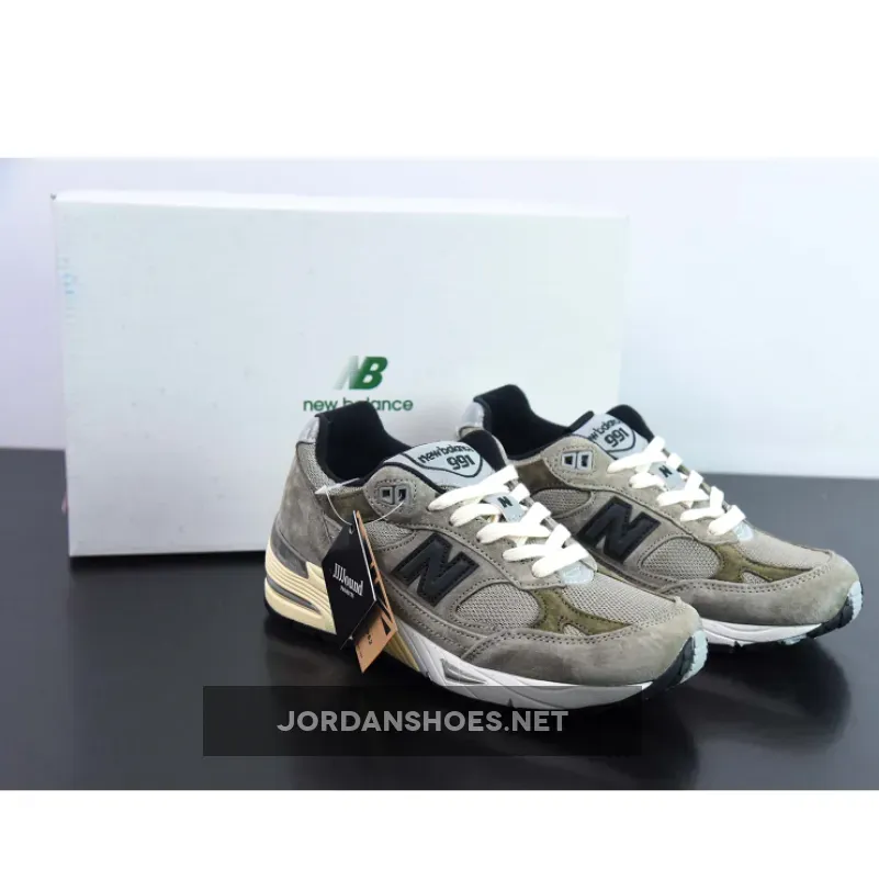 JJJJound x New Balance 991 Grey Brown