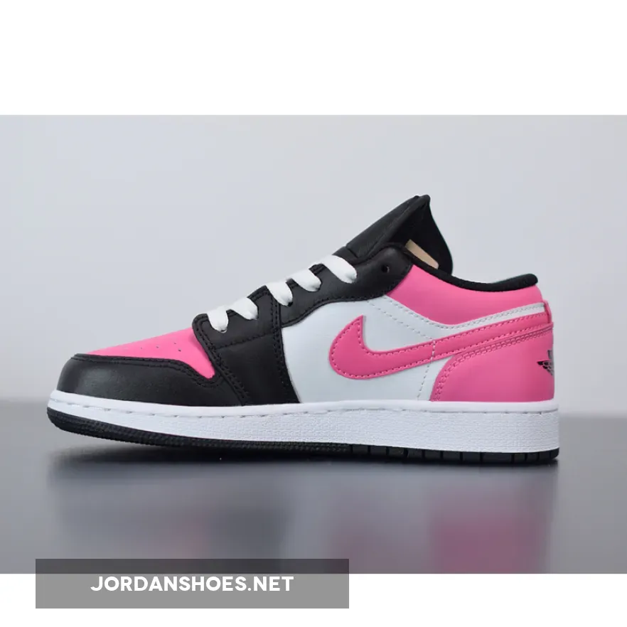 Jordan 1 Low GS Black Pinksicle Jordan 1 Low GS Black Pinksicle