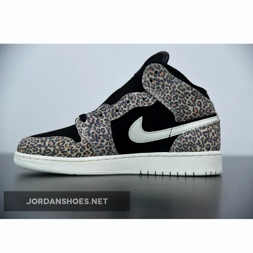 Jordan 1 Mid SE Leopard GS Jordan 1 Mid SE Leopard GS