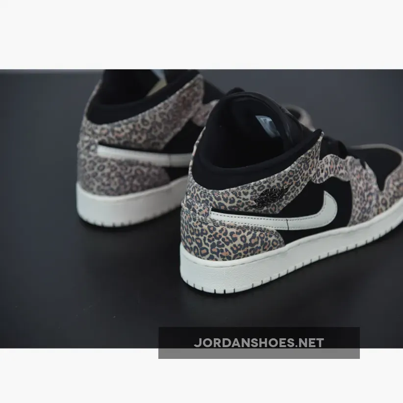 Jordan 1 Mid SE Leopard GS Jordan 1 Mid SE Leopard GS