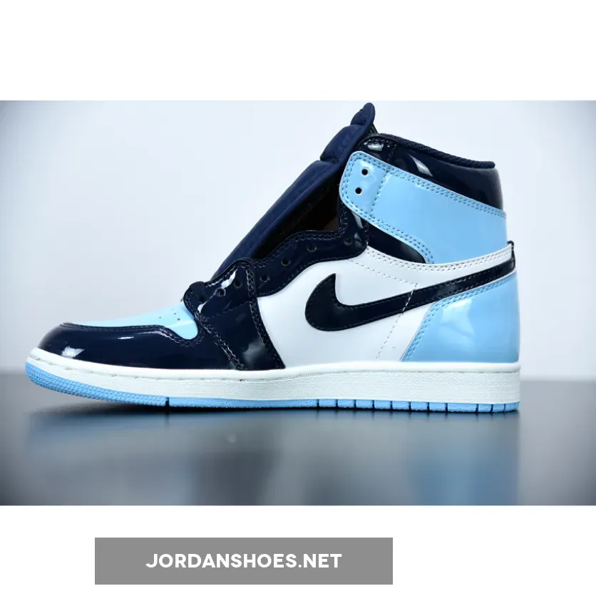 Jordan 1 Retro High UNC Patent Blue Chill WMNS Jordan 1 Retro High UNC Patent Blue Chill WMNS