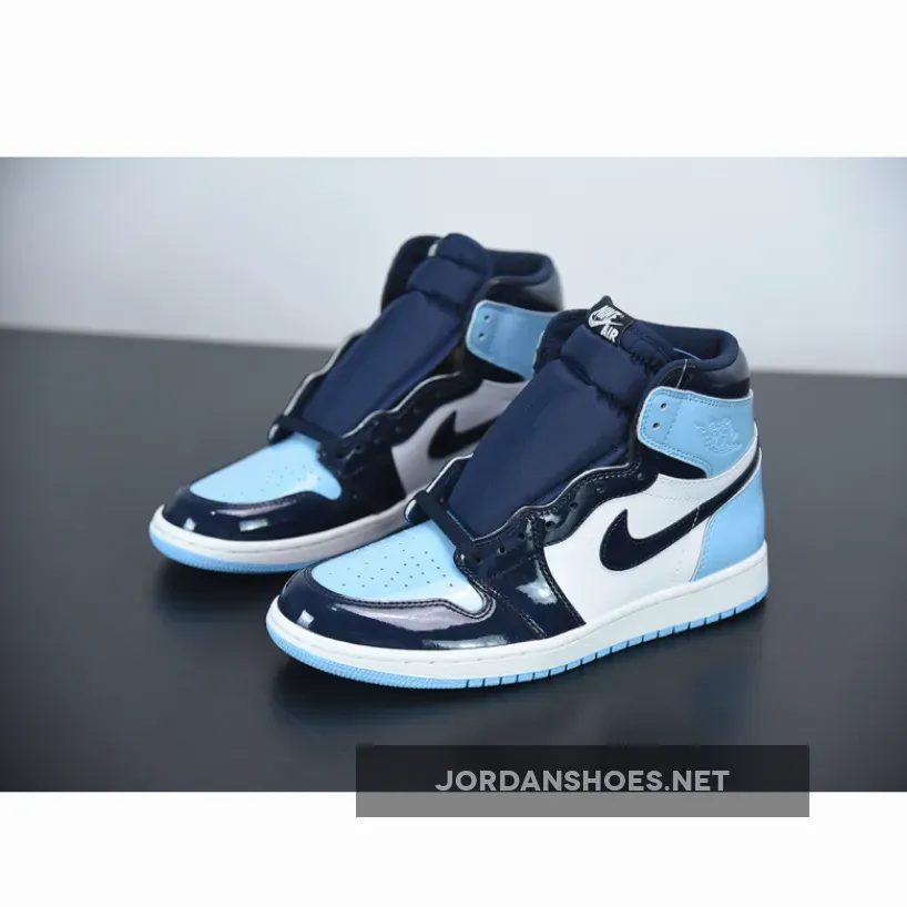 Jordan 1 Retro High UNC Patent Blue Chill WMNS Jordan 1 Retro High UNC Patent Blue Chill WMNS