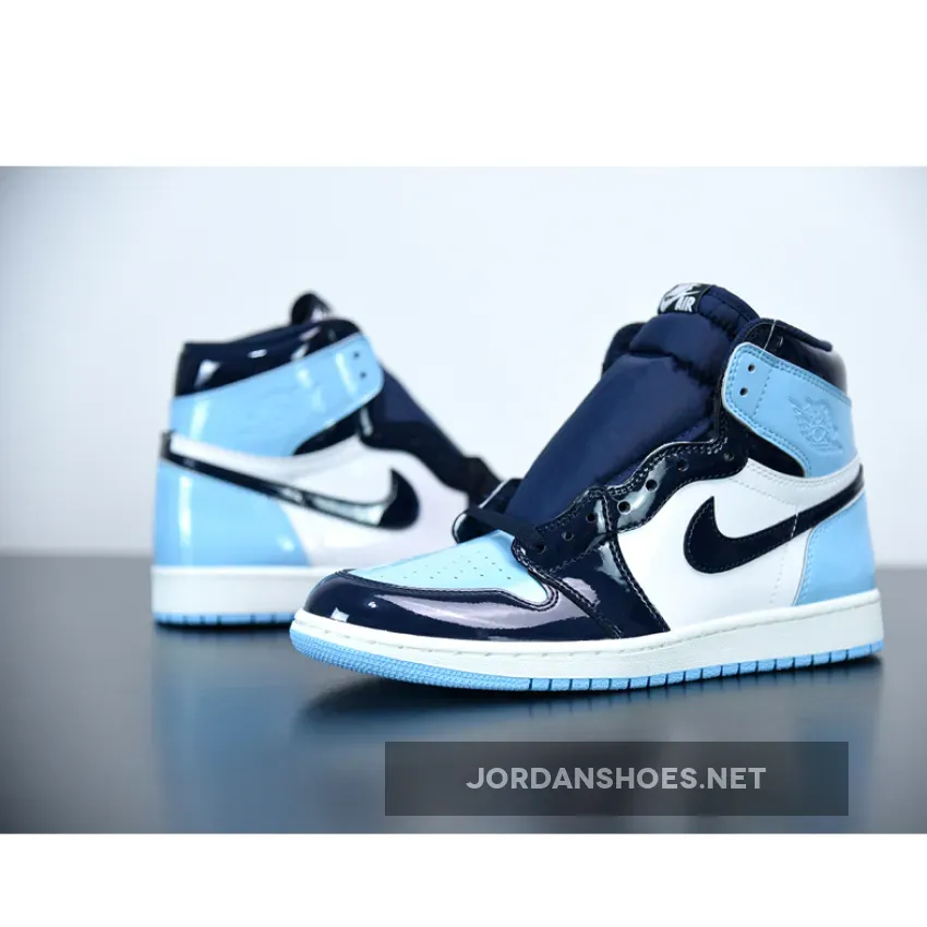 Jordan 1 Retro High UNC Patent Blue Chill WMNS Jordan 1 Retro High UNC Patent Blue Chill WMNS
