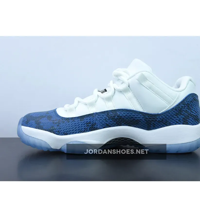 Jordan 11 Low Blue Snakeskin Jordan 11 Low Blue Snakeskin