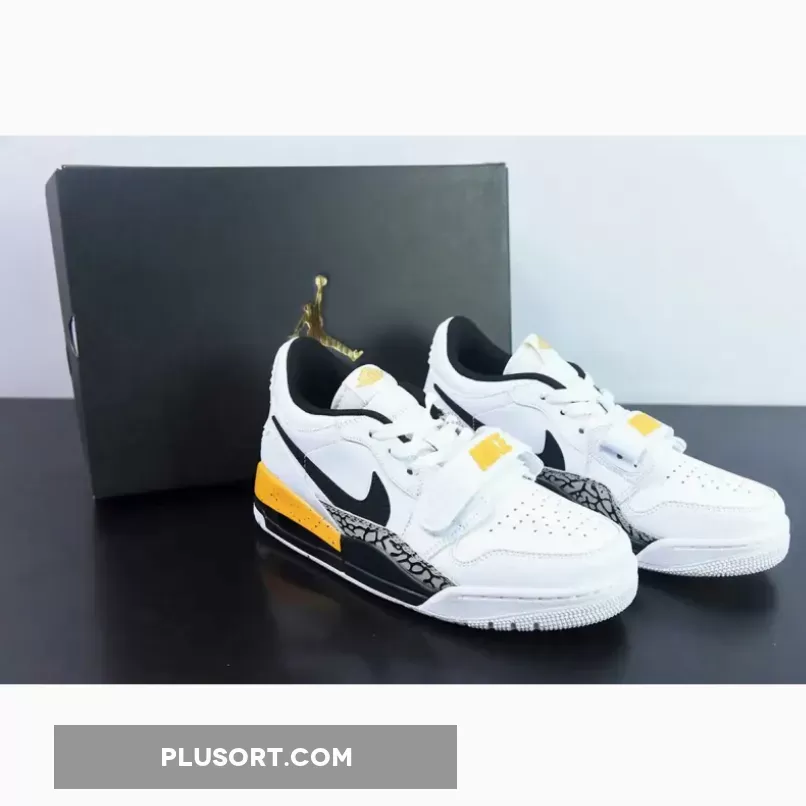Jordan Legacy 312 Low White/Tour Yellow/Black