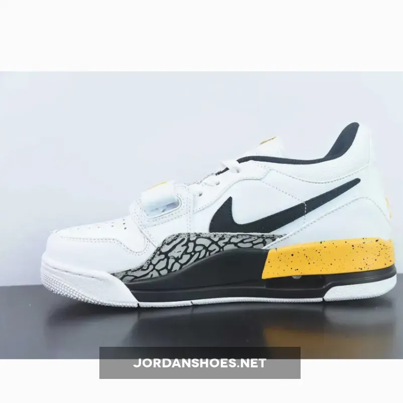 Jordan Legacy 312 Low White/Tour Yellow/Black Jordan Legacy 312 Low White/Tour Yellow/Black