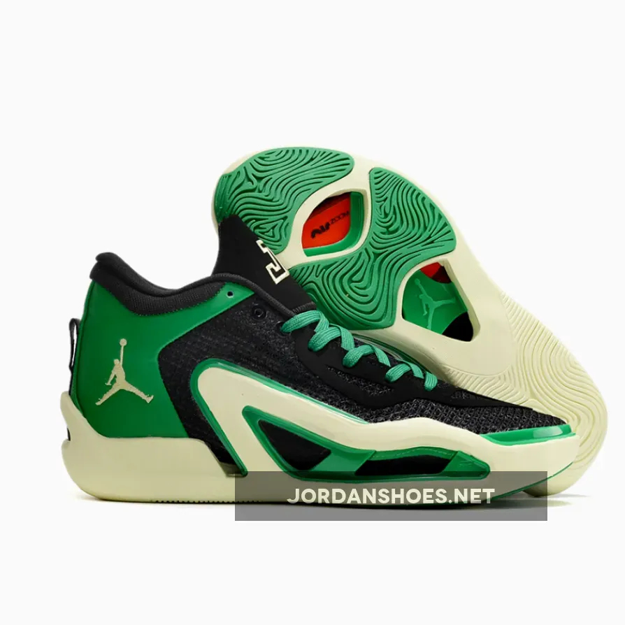 Jordan Tatum 1 "Celtics" Black Green Sail