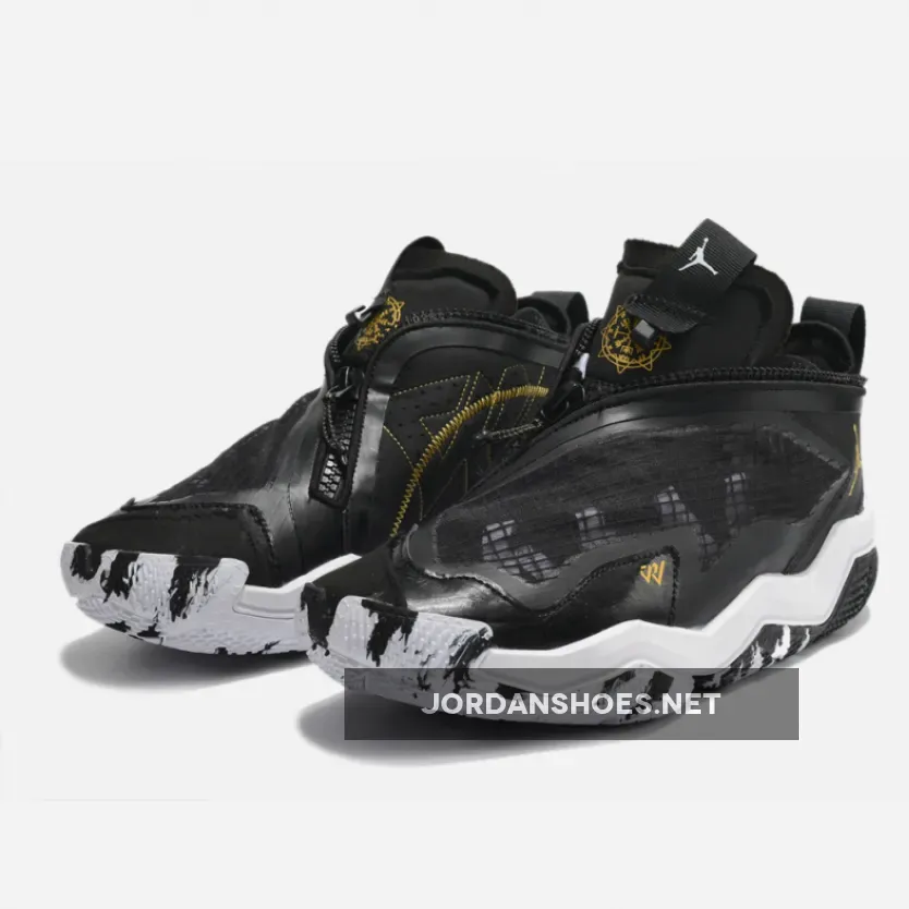 Jordan Why Not .6 Black/Metallic Gold-White Jordan Why Not .6 Black/Metallic Gold-White