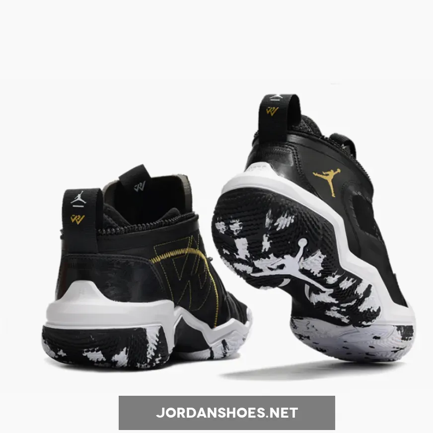 Jordan Why Not .6 Black/Metallic Gold-White Jordan Why Not .6 Black/Metallic Gold-White