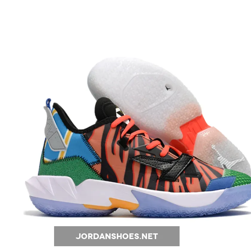 Jordan Why Not Zer0.4 "Upbringing" White/Multi-Color