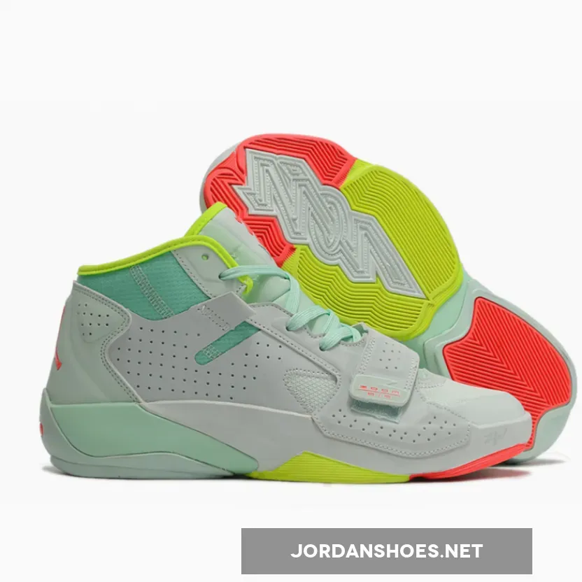 Jordan Zion 2 Barely Green/Flash Crimson-Volt-Mint Foam