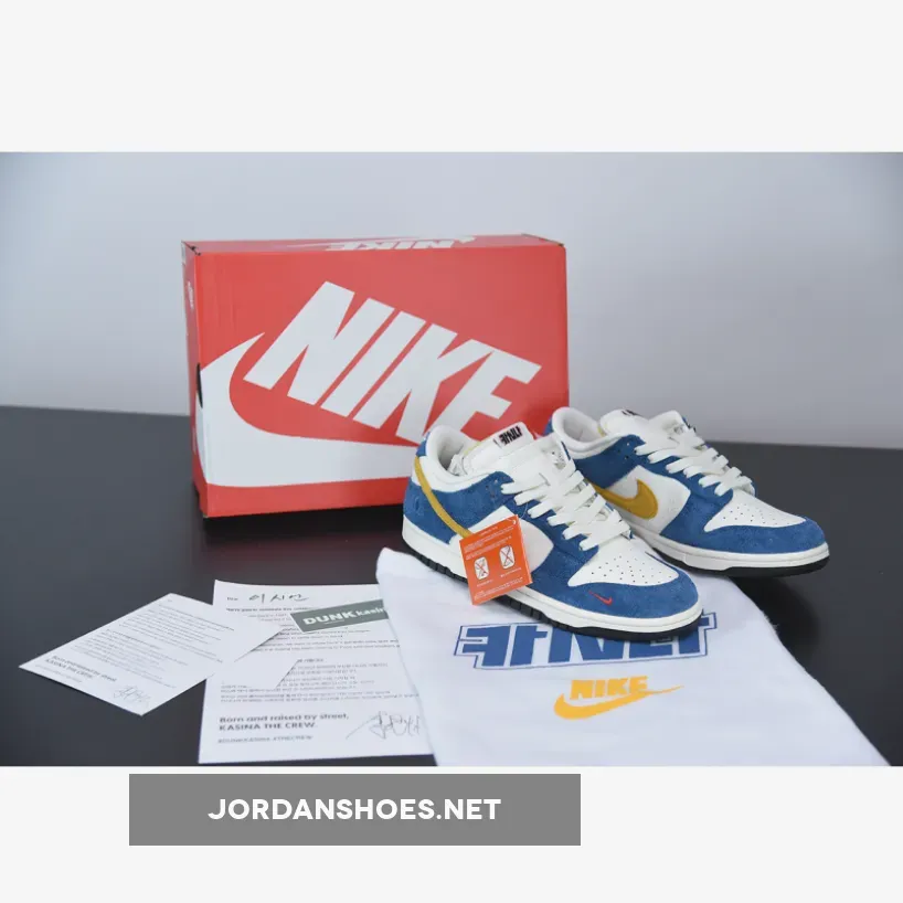 Kasina x Nike Dunk Low "Industrial Blue"