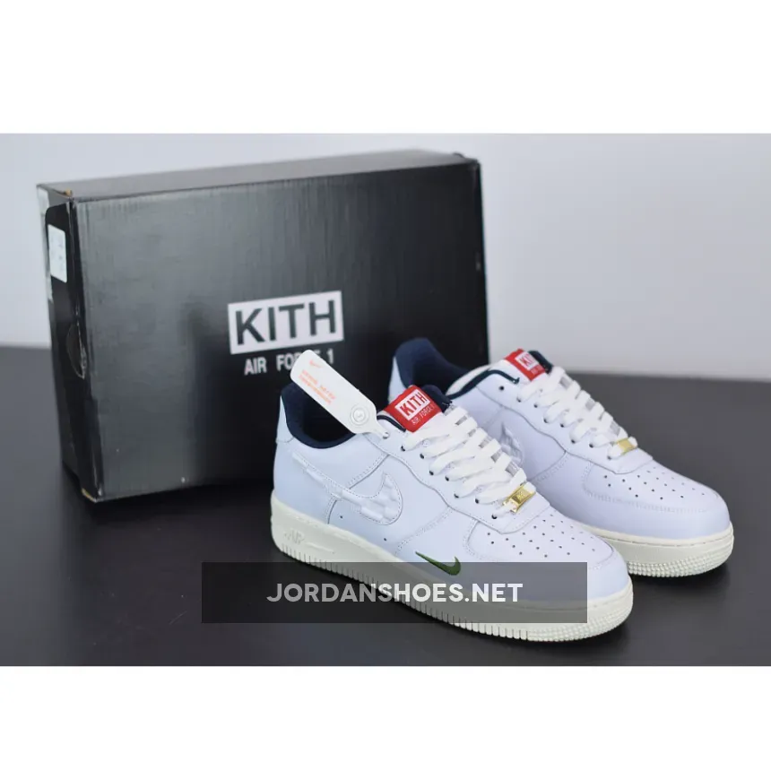 KITH x Nike Air Force 1 Low White