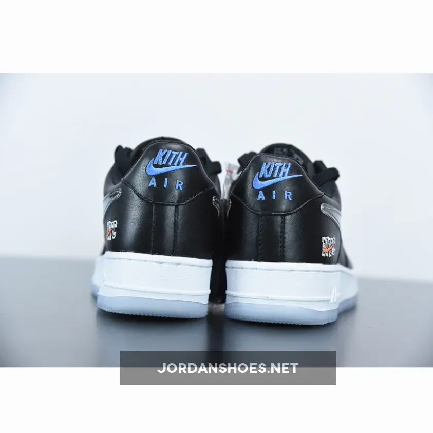 Kith x Nike Air Force 1 Low NYC Black Team Orange Kith x Nike Air Force 1 Low NYC Black Team Orange