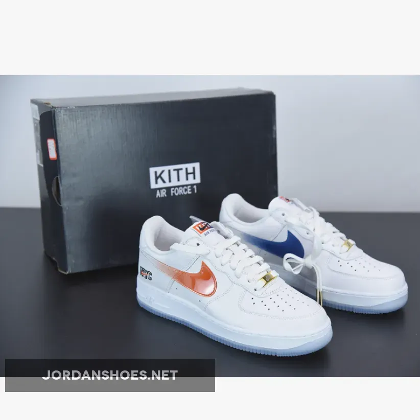 KITH x Nike Air Force 1 New York City White KITH x Nike Air Force 1 New York City White