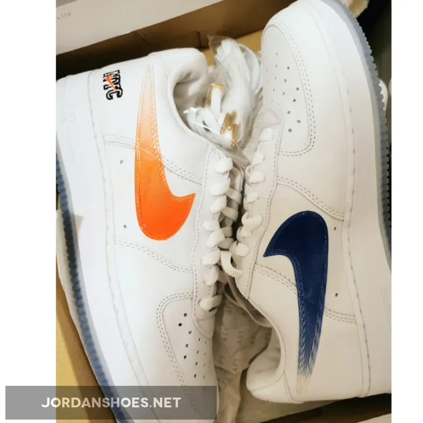 KITH x Nike Air Force 1 New York City White KITH x Nike Air Force 1 New York City White