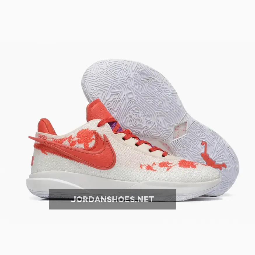Mimi Plange x Nike LeBron 20 Floral Red