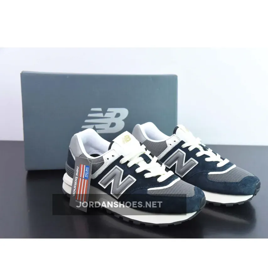 New Balance 574 Black Grey White