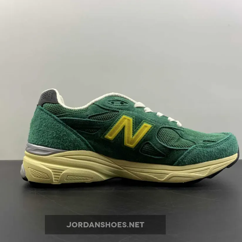 New Balance 990v3 Made in USA Green Yellow New Balance 990v3 Made in USA Green Yellow