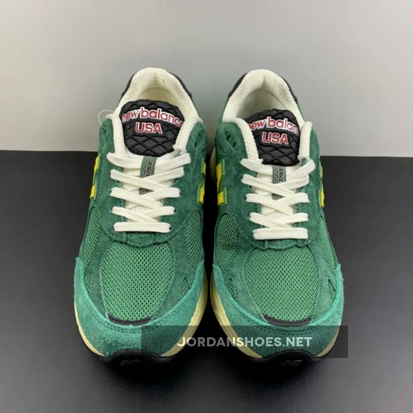 New Balance 990v3 Made in USA Green Yellow New Balance 990v3 Made in USA Green Yellow