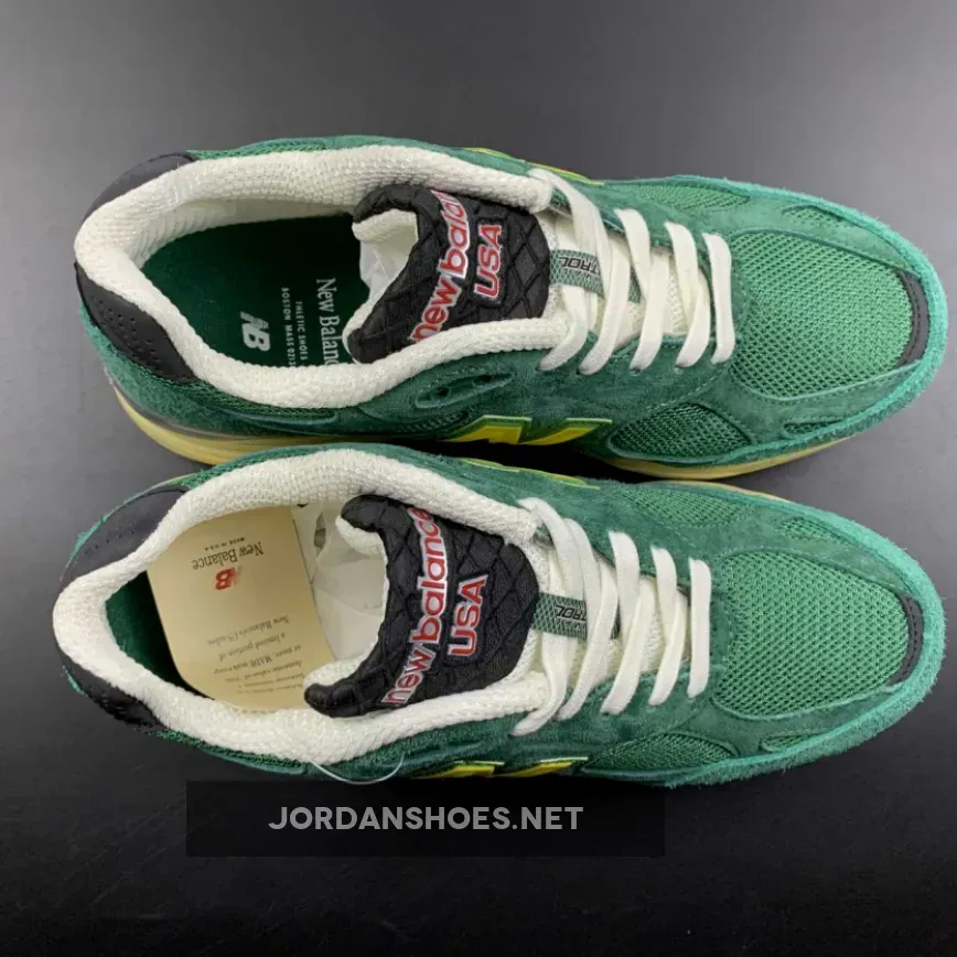New Balance 990v3 Made in USA Green Yellow New Balance 990v3 Made in USA Green Yellow