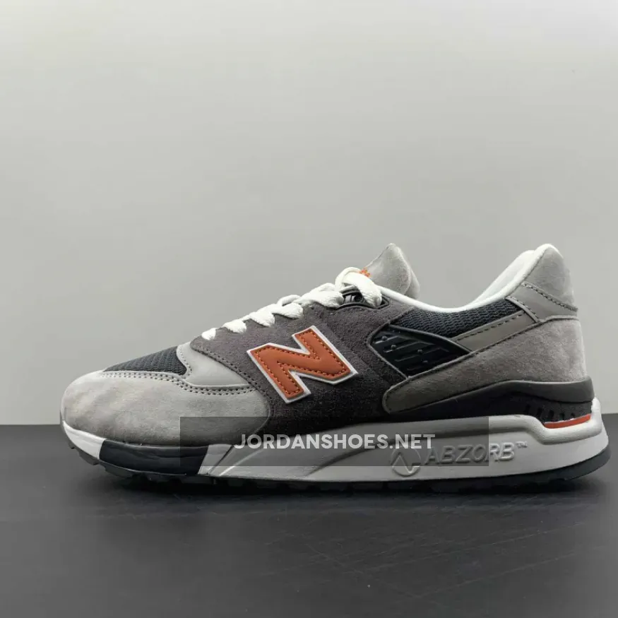 New Balance Grey/Orange