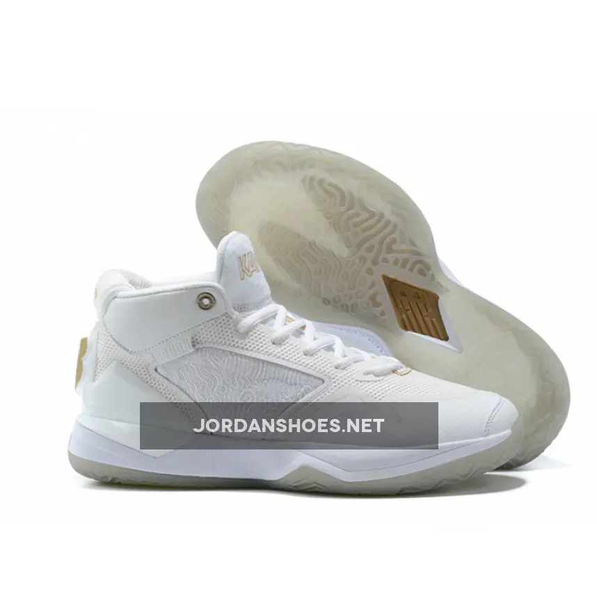 New Balance KAWHI White/Metallic Gold