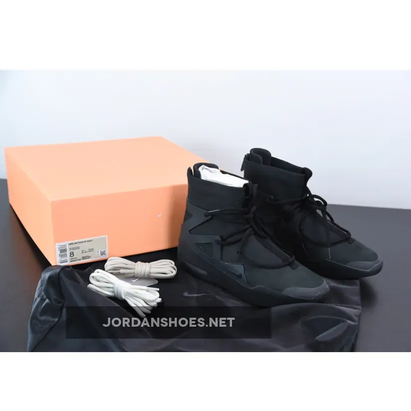 Nike Air Fear of God 1 Triple Black