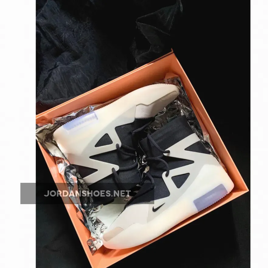 Nike Air Fear of God 1 String "The Question" Off Noir