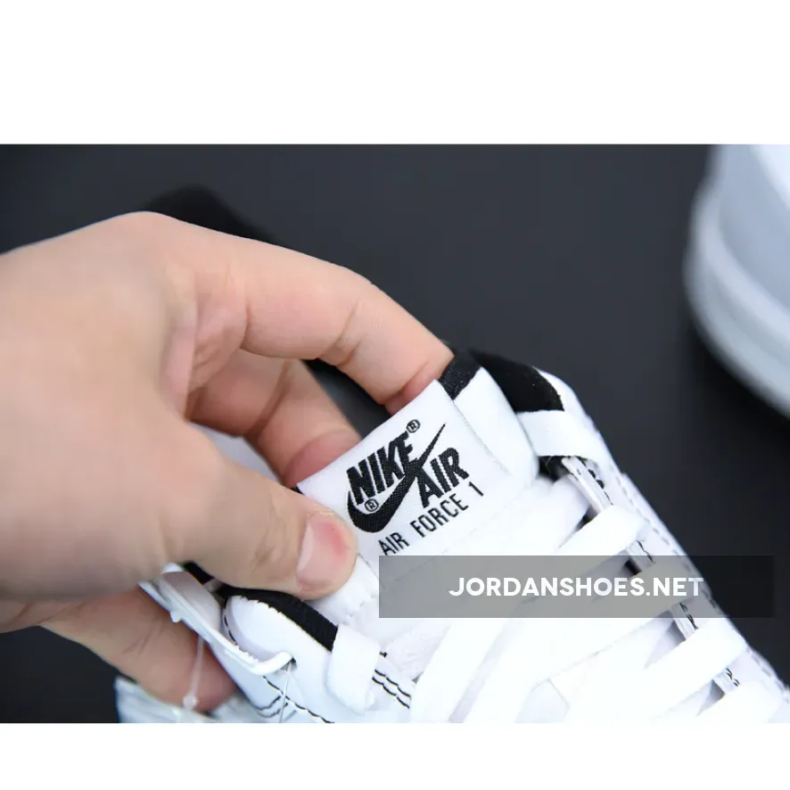Nike Air Force 1 ’07 "Contrast Stitch" White Black Nike Air Force 1 ’07 "Contrast Stitch" White Black