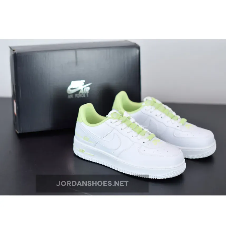 Nike Air Force 1 Double Air White Volt
